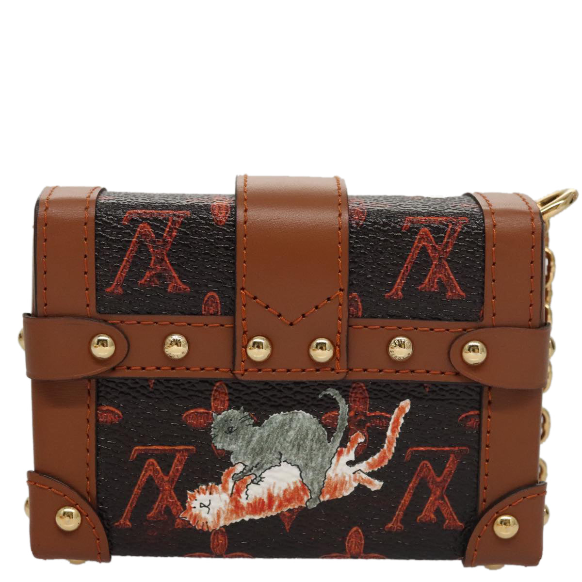 Louis Vuitton Monogram Catgram Essential Trunk Pouch M63892 LV