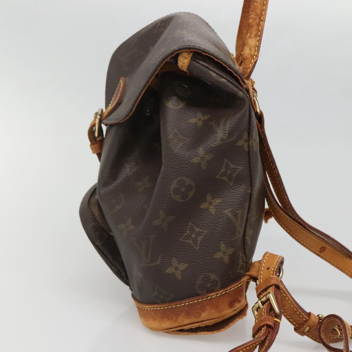 Louis Vuitton Monogram Montsouris PM Backpack M51137 LV