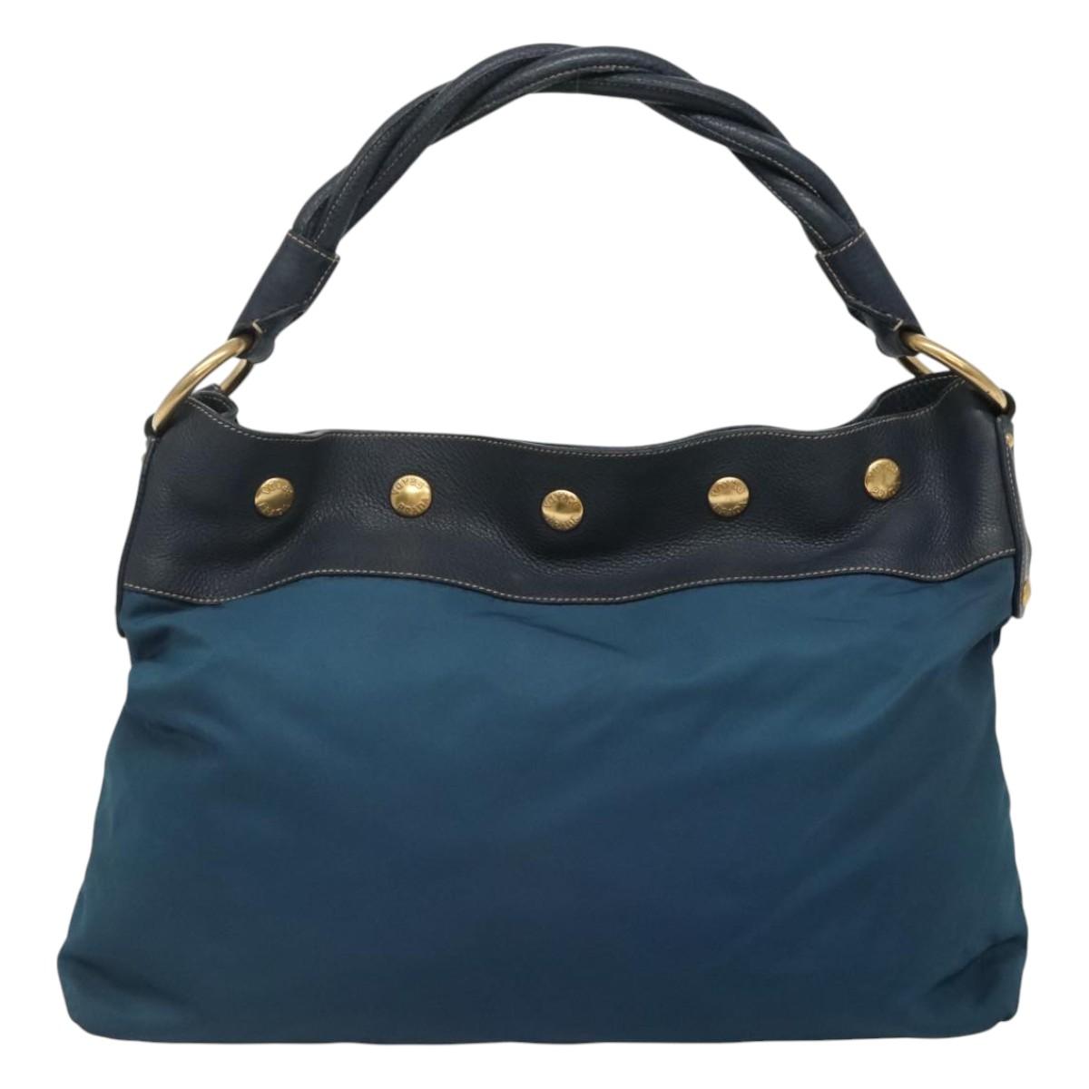 PRADA Shoulder Bag Nylon Blue