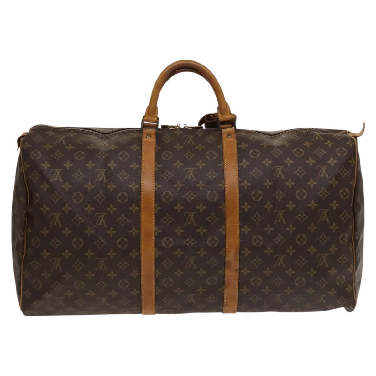 Louis Vuitton Monogram Keepall 60 Boston Bag M41422 LV