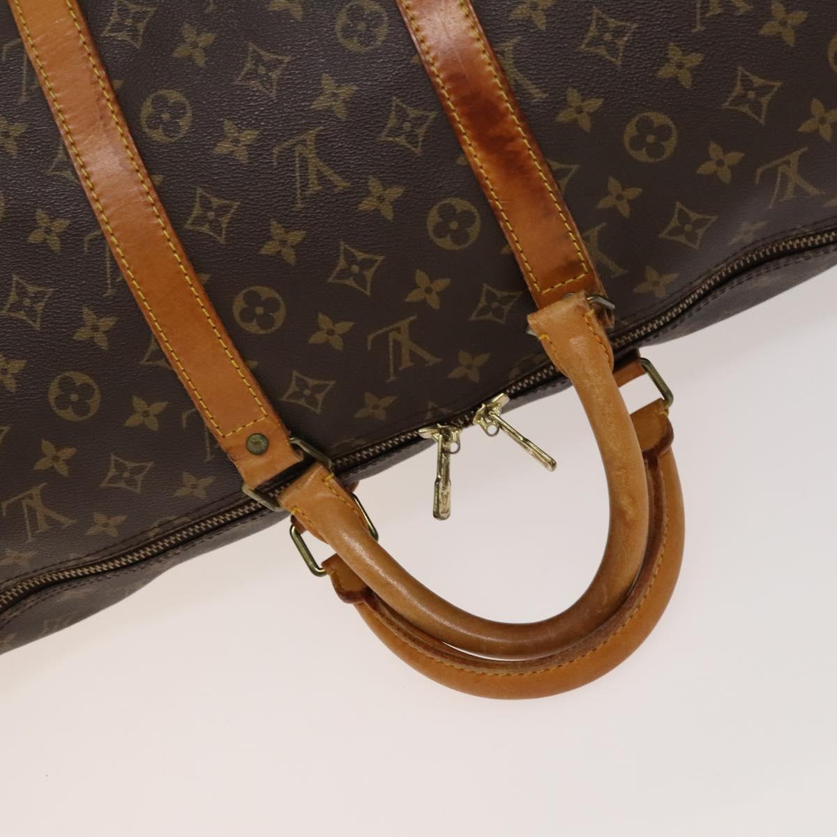 Louis Vuitton Monogram Keepall 55 Boston Bag M41424 LV