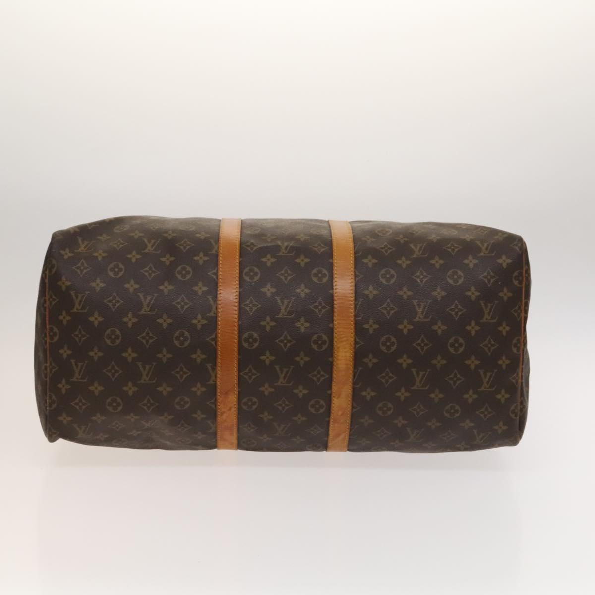 Louis Vuitton Monogram Keepall 55 Boston Bag M41424 LV