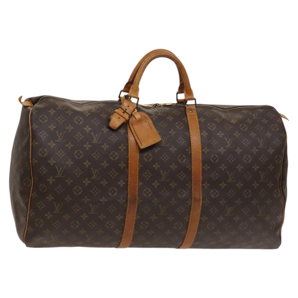 Louis Vuitton Monogram Keepall 60 Boston Bag M41422 LV