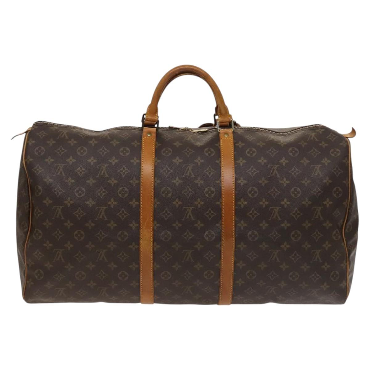 Louis Vuitton Monogram Keepall 60 Boston Bag M41422 LV