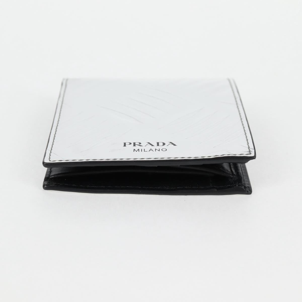 PRADA Wallet Patent leather Silver
