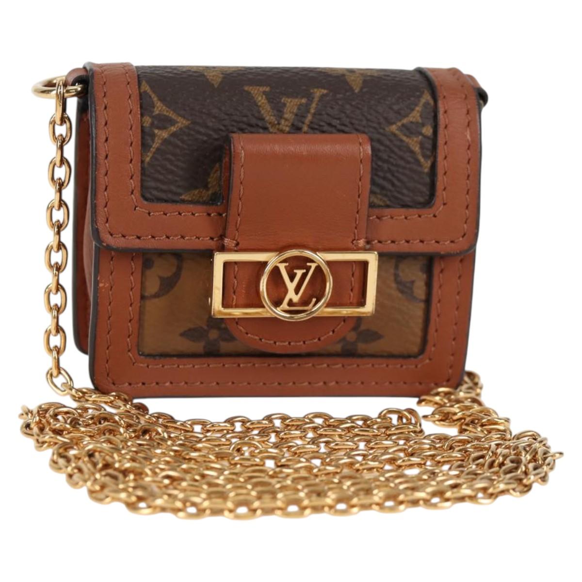 Louis Vuitton Monogram Reverse Micro Dauphine Bag M80250 LV