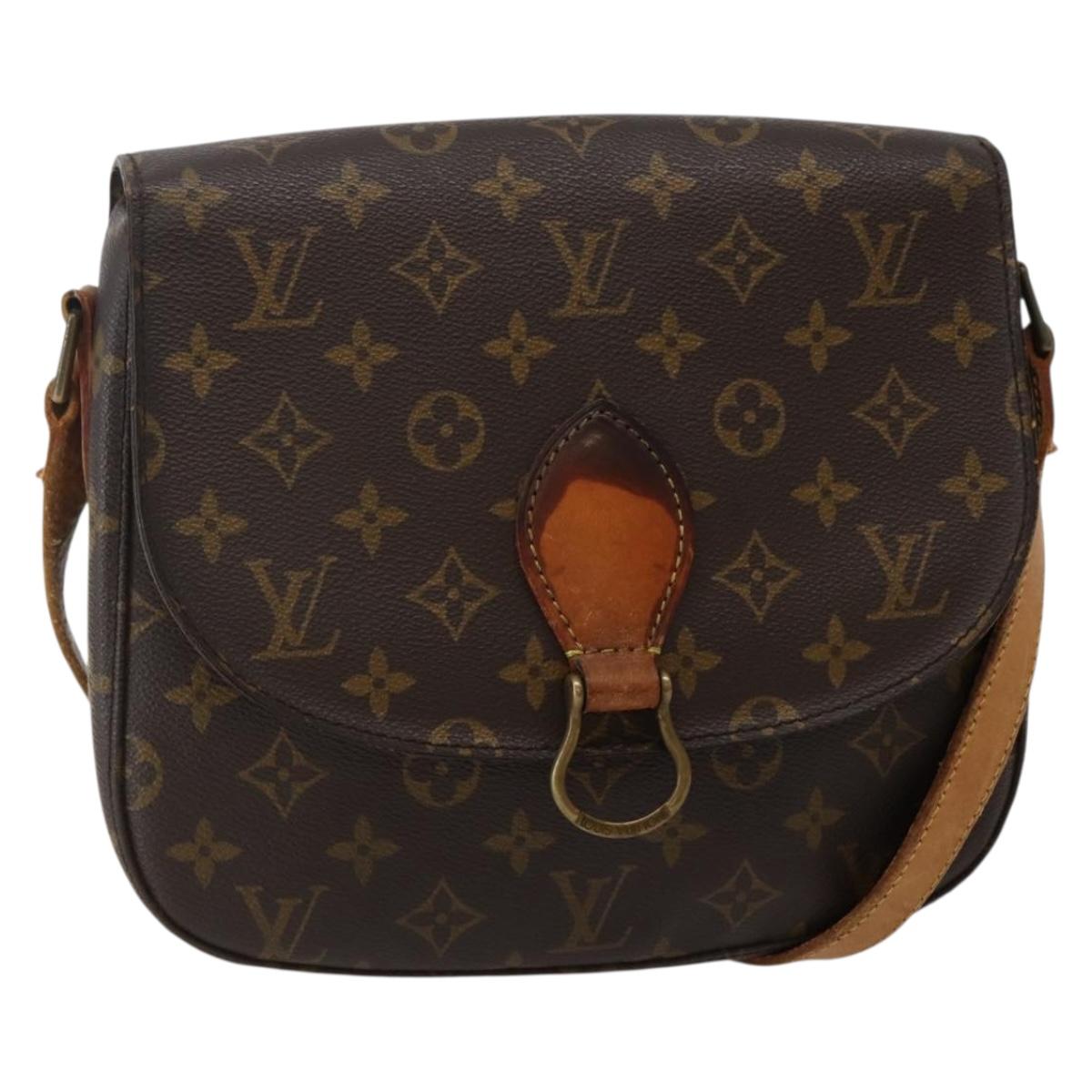 Louis Vuitton Monogram Saint Cloud GM Shoulder Bag M51242 LV