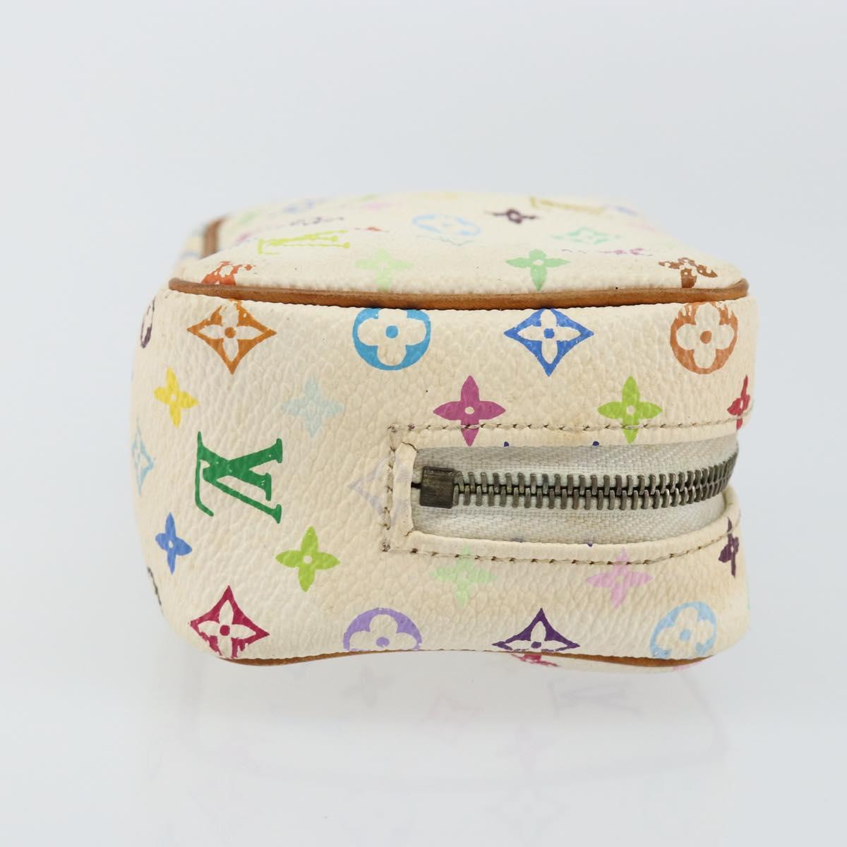 Louis Vuitton Monogram Multicolor Trousse Wapity Pouch White M58033