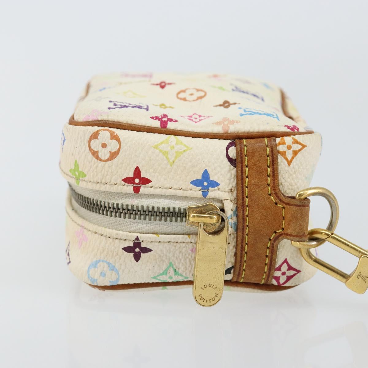 Louis Vuitton Monogram Multicolor Trousse Wapity Pouch White M58033