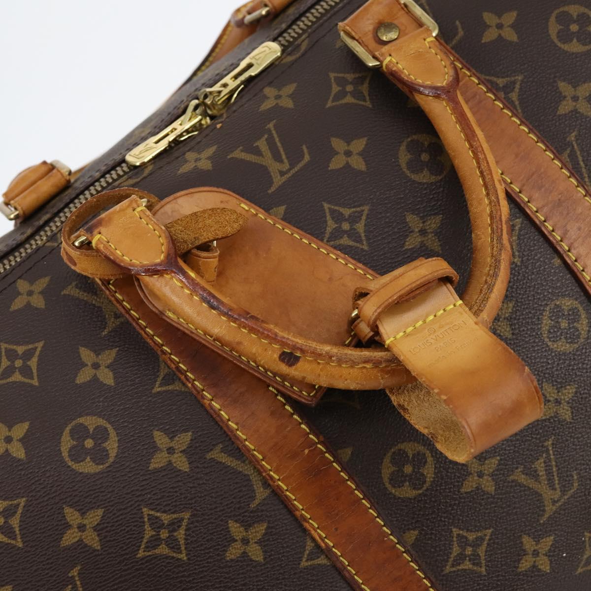 Louis Vuitton Monogram Keepall 55 Boston Bag M41424 LV
