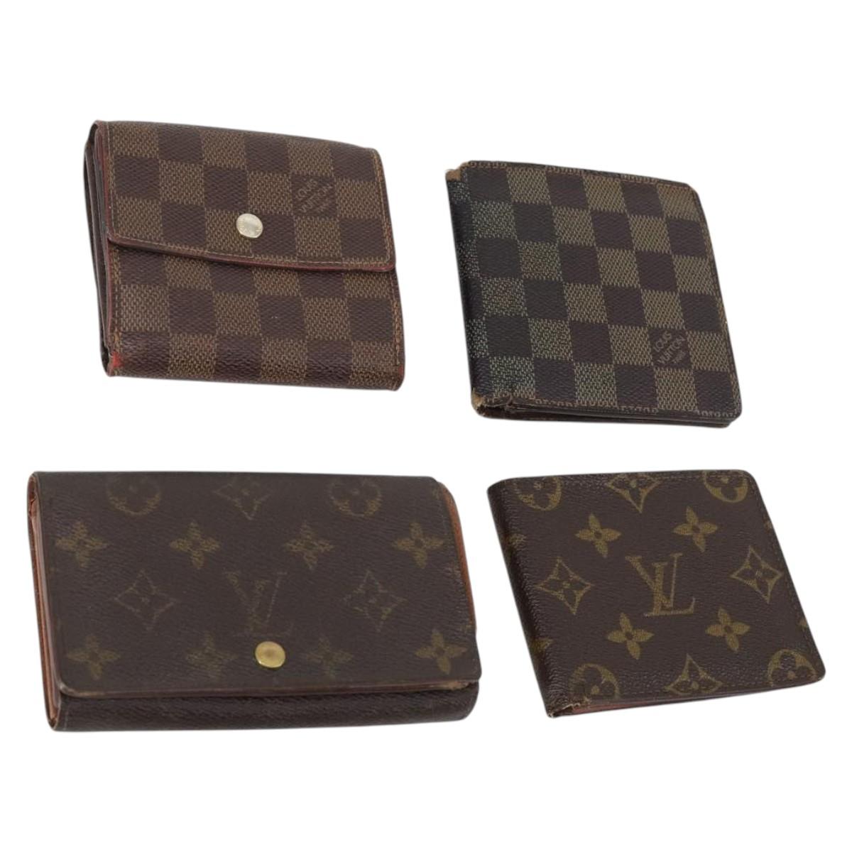 Louis Vuitton Monogram Damier Wallet 4Set LV