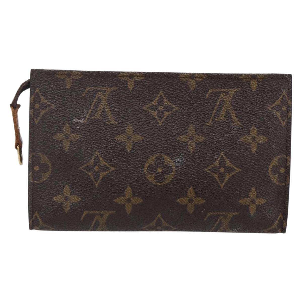 Louis Vuitton Monogram Bucket PM Accessory Pouch LV
