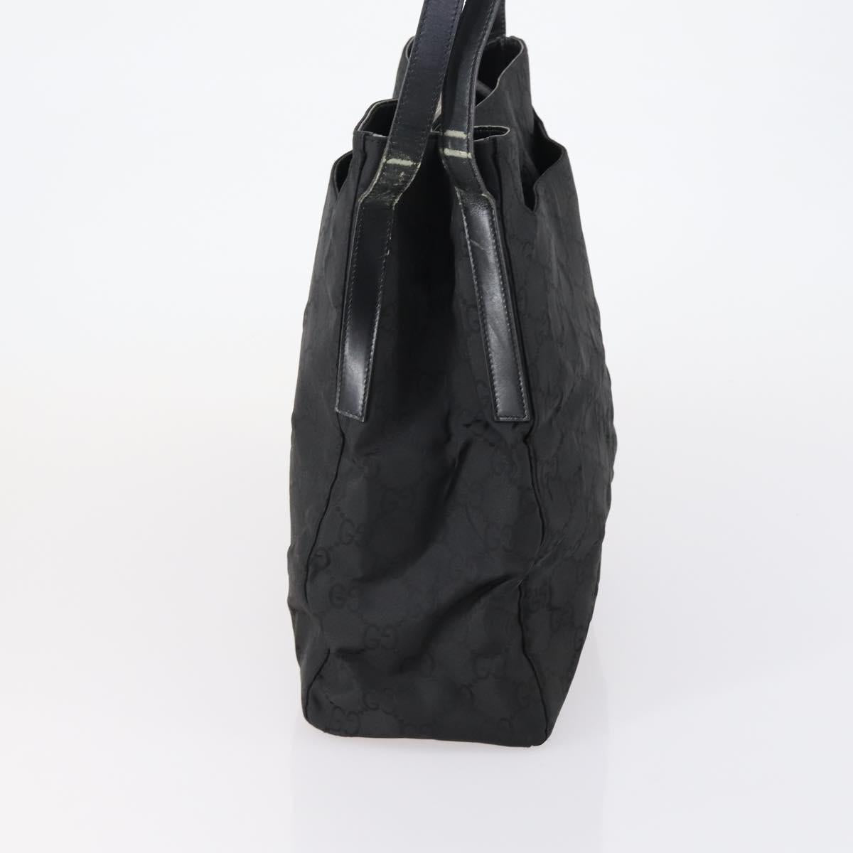 GUCCI GG Canvas Shoulder Bag Black