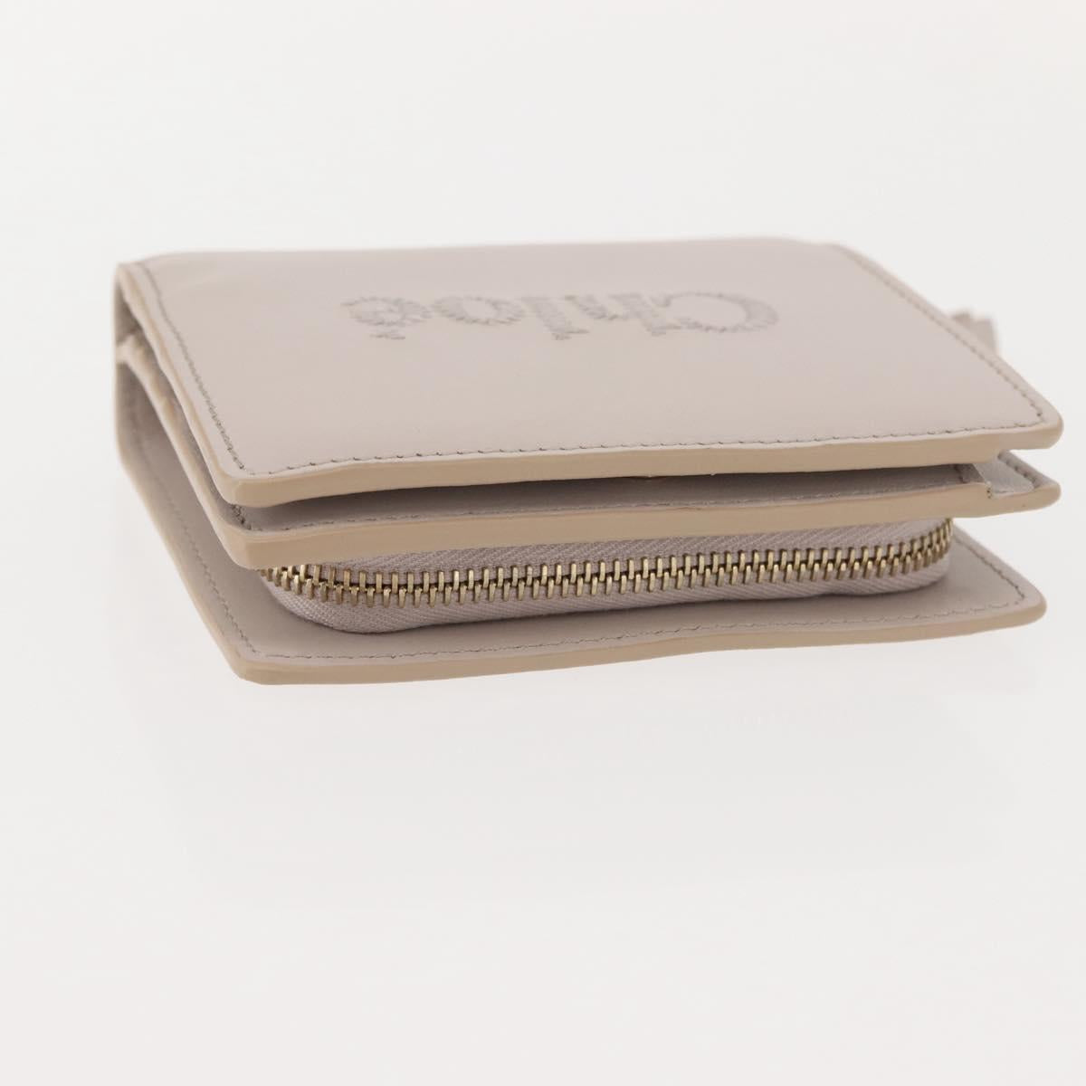 Chloe Sense Wallet Leather Ivory