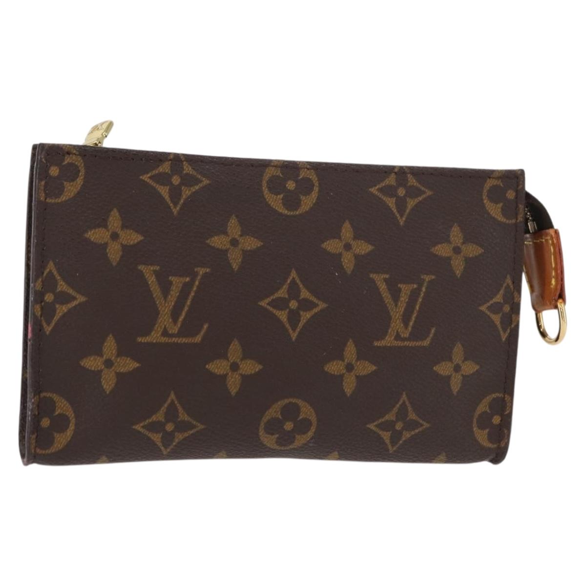 Louis Vuitton Monogram Bucket PM Accessory Pouch LV