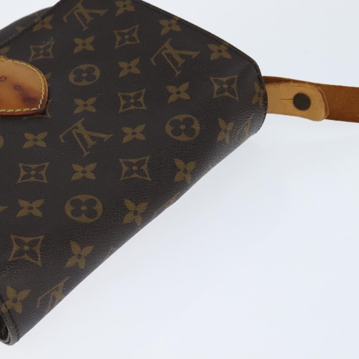 Louis Vuitton Monogram Cartouchiere MM Shoulder Bag M51253 LV