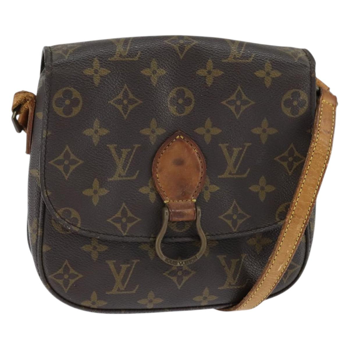 Louis Vuitton Monogram Saint Cloud MM Shoulder Bag M51243 LV