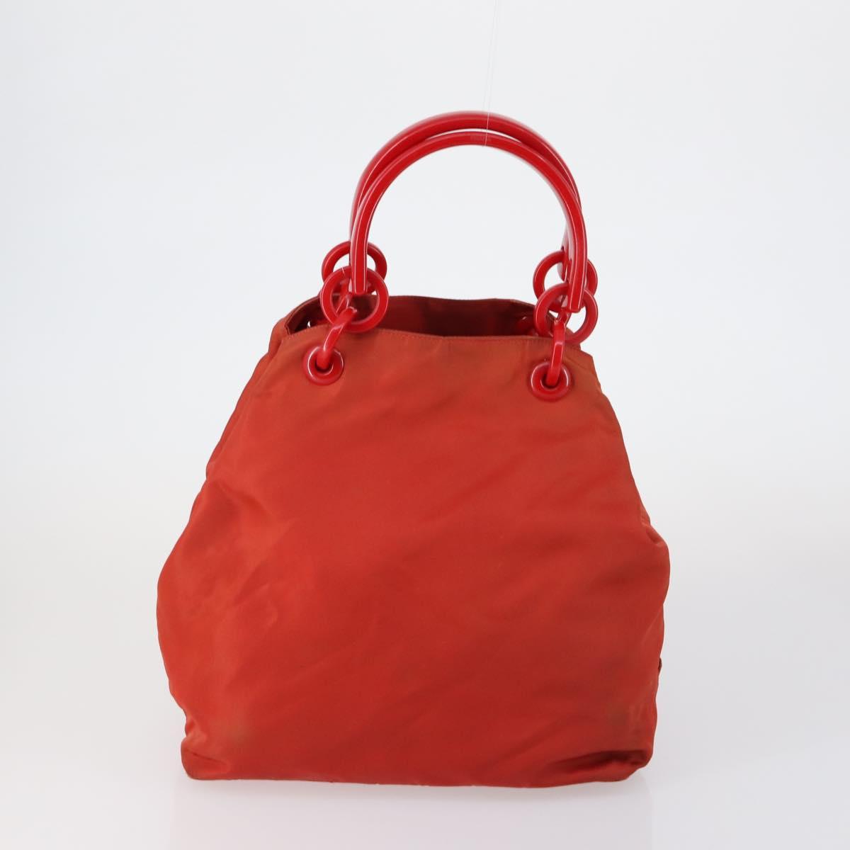 PRADA Shoulder Bag Nylon 3 Set Red Pink khaki