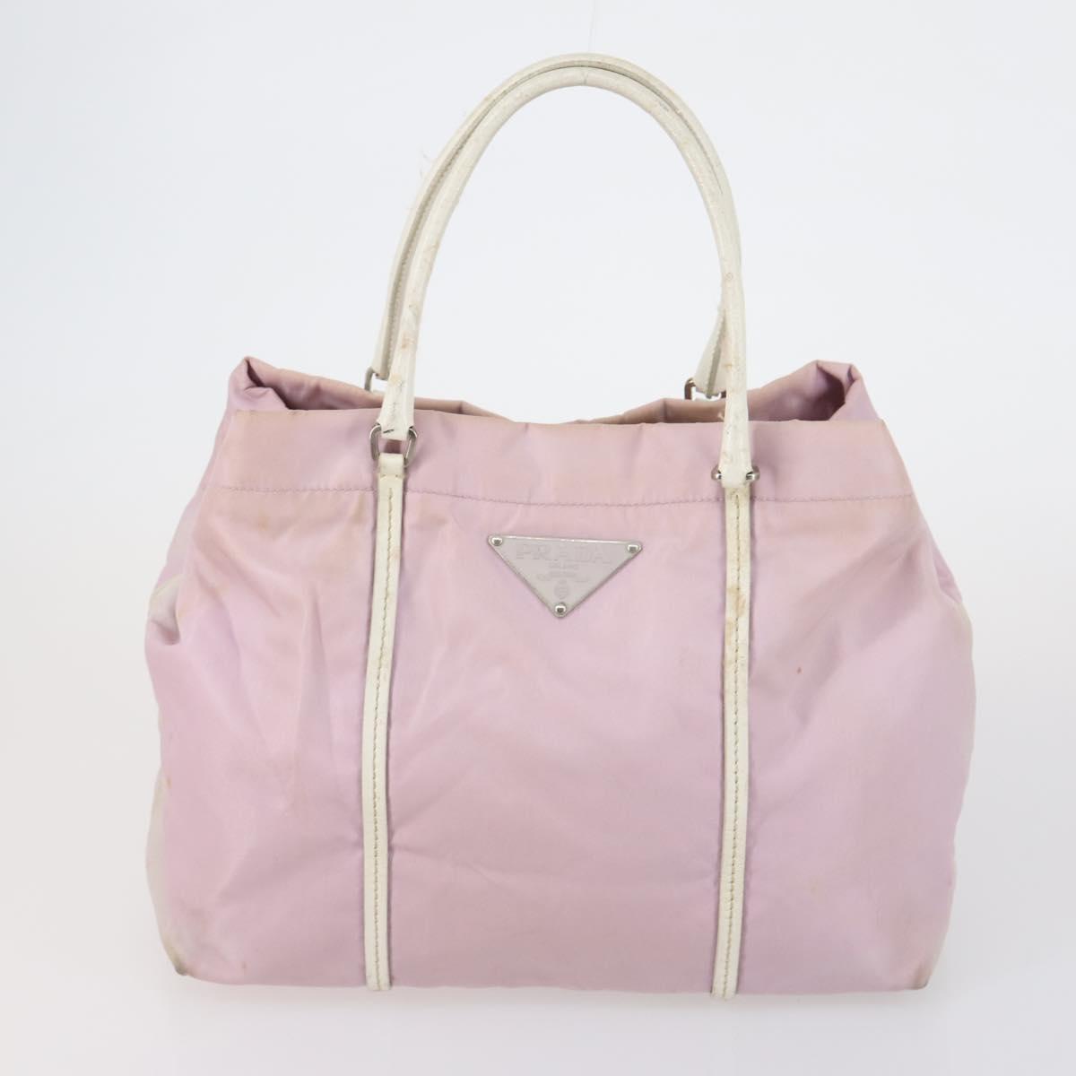 PRADA Shoulder Bag Nylon 3 Set Red Pink khaki