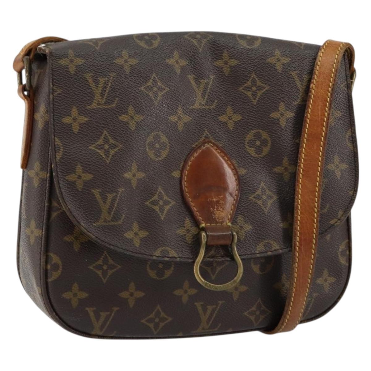 Louis Vuitton Monogram Saint Cloud GM Shoulder Bag M51242 LV