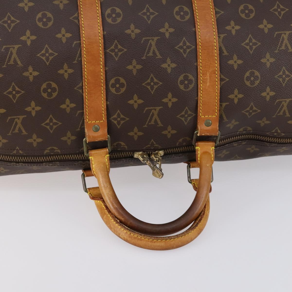 Louis Vuitton Monogram Keepall 55 Boston Bag M41424 LV