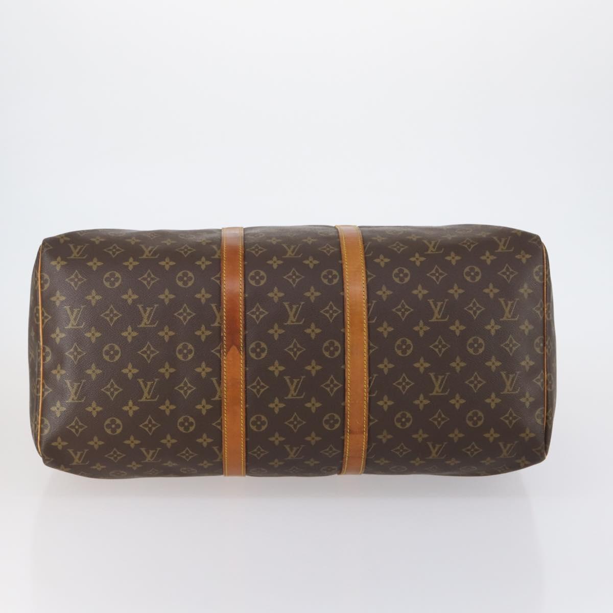 Louis Vuitton Monogram Keepall 55 Boston Bag M41424 LV
