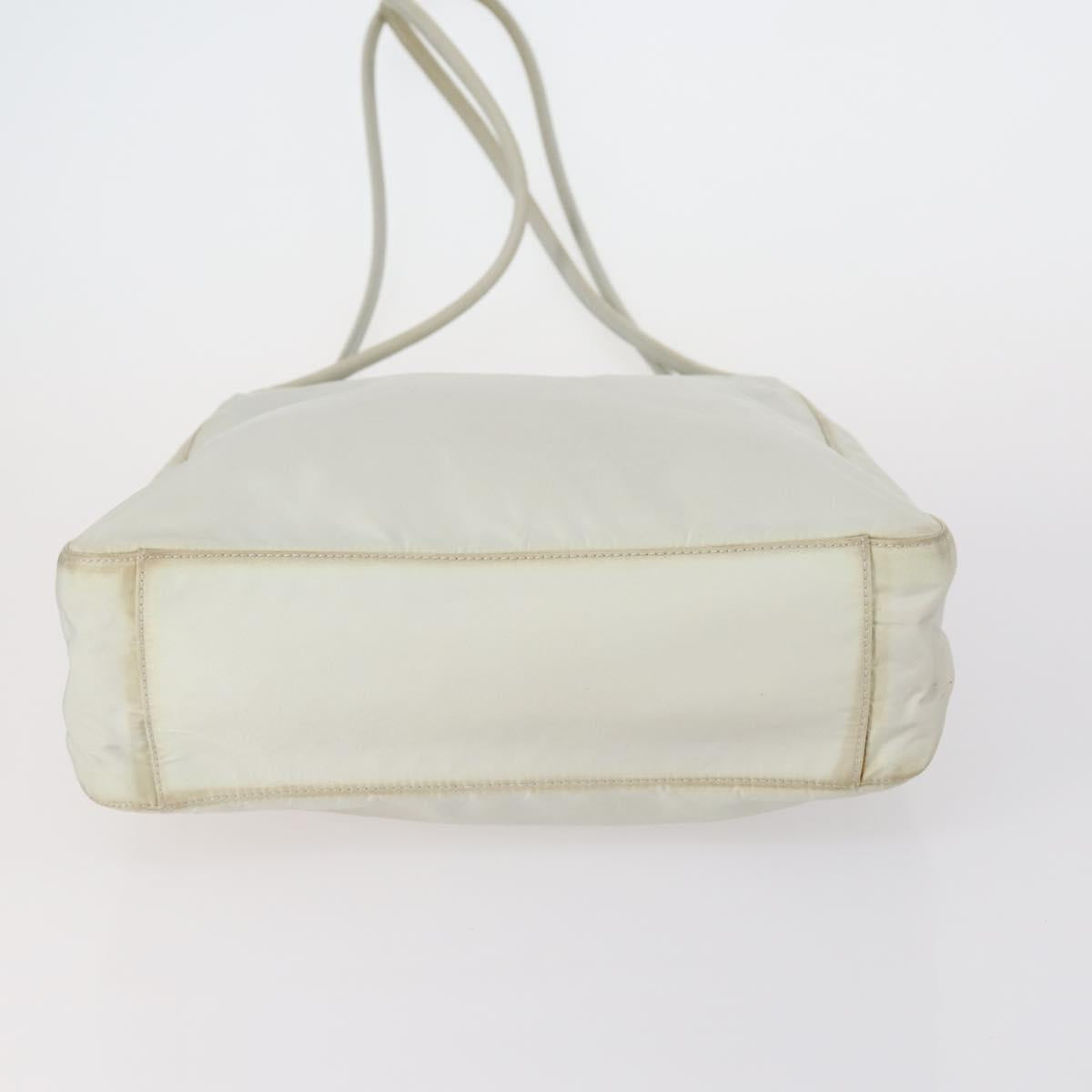 PRADA Hand Bag Nylon 5 Set Black White pink