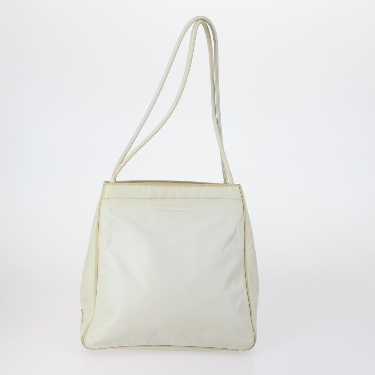 PRADA Hand Bag Nylon 5 Set Black White pink
