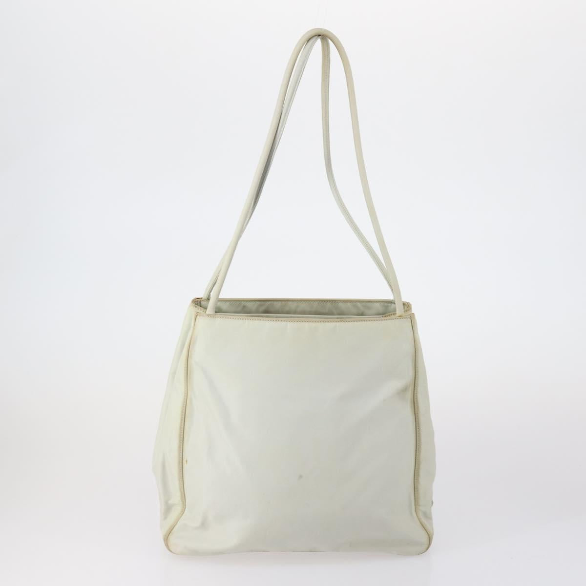 PRADA Hand Bag Nylon 5 Set Black White pink