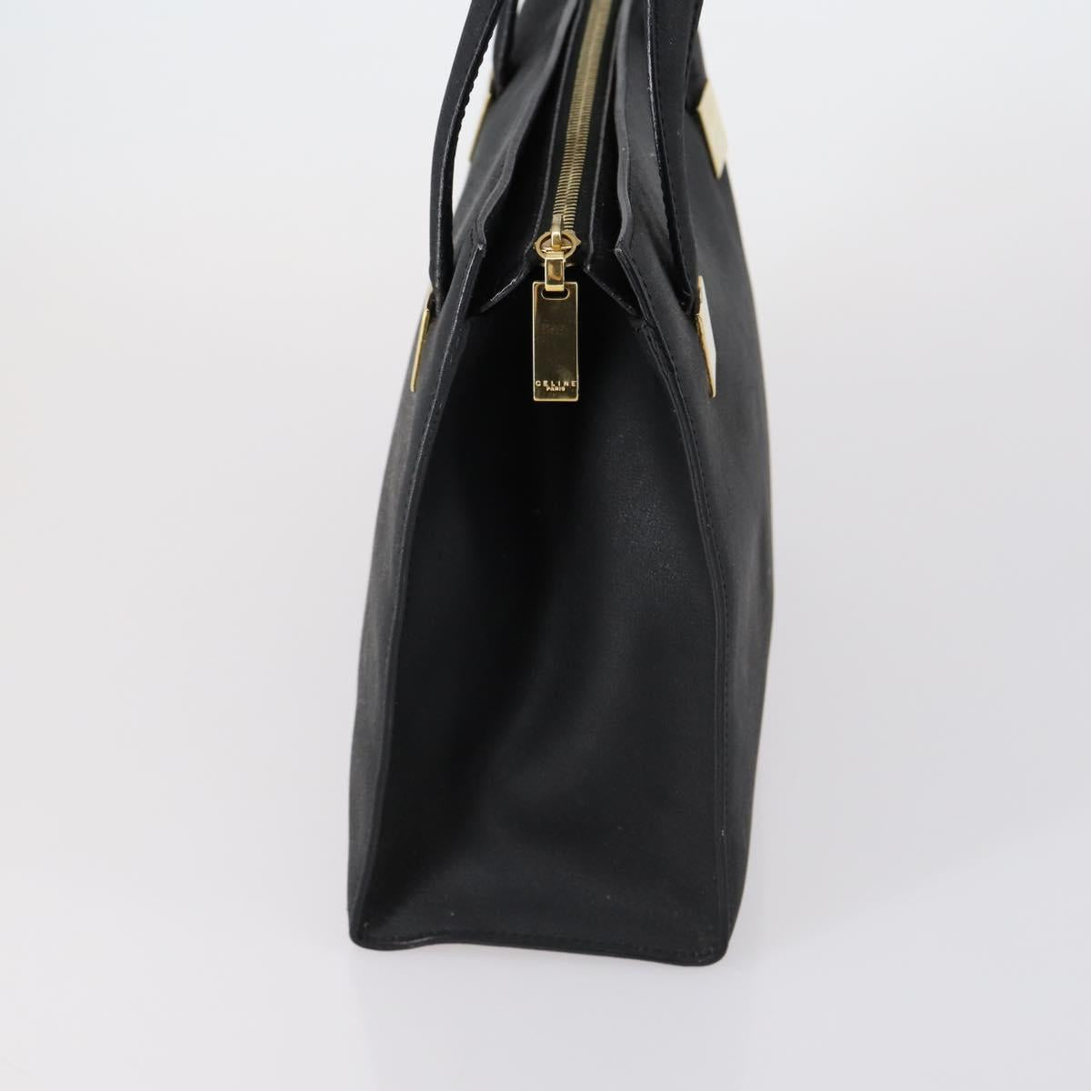 CELINE Shoulder Bag Leather 2 Set Black