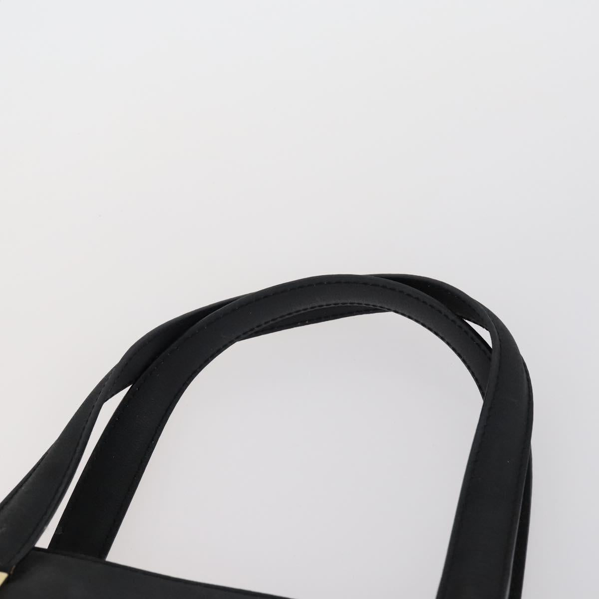 CELINE Shoulder Bag Leather 2 Set Black