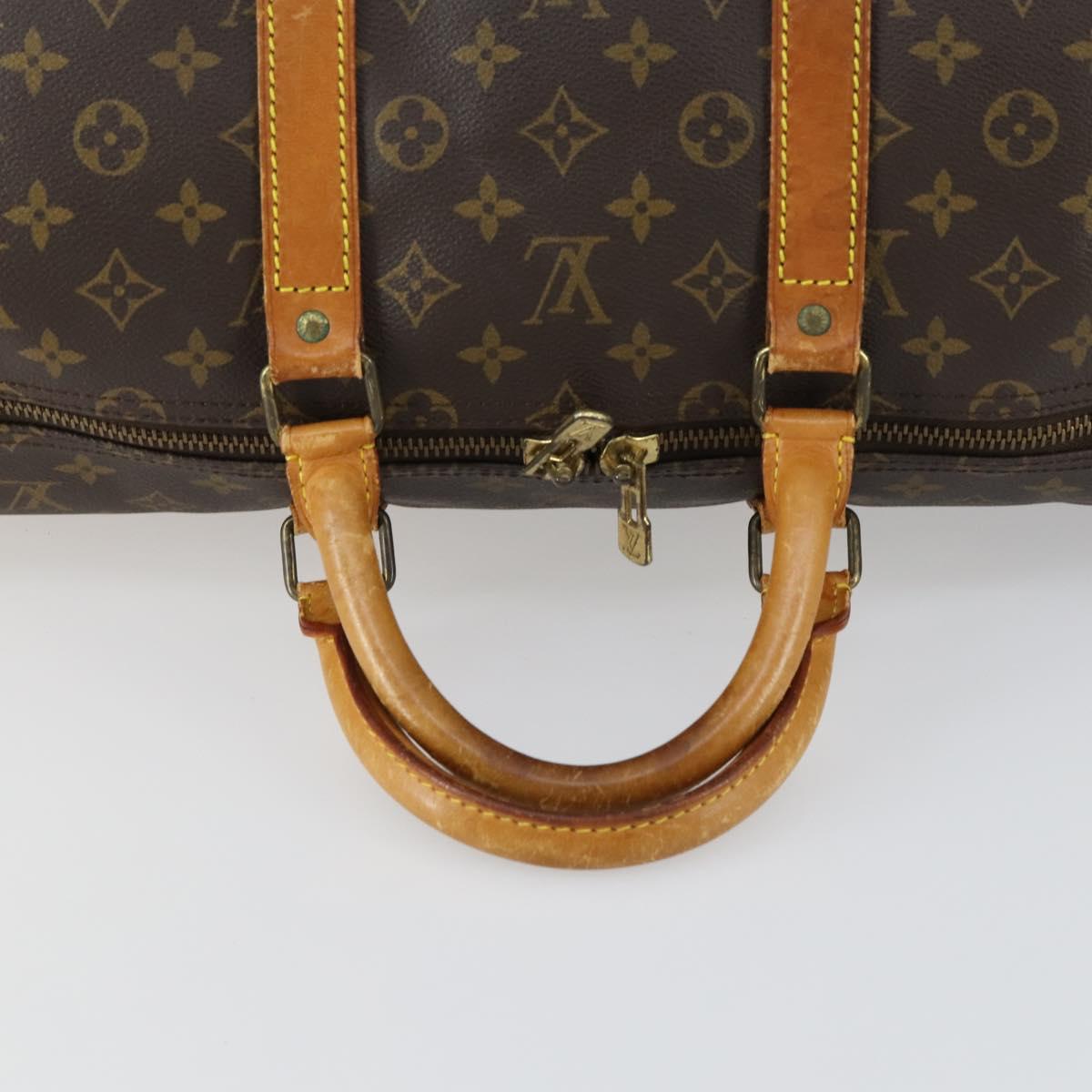 Louis Vuitton Monogram Keepall 55 Boston Bag L008 LV