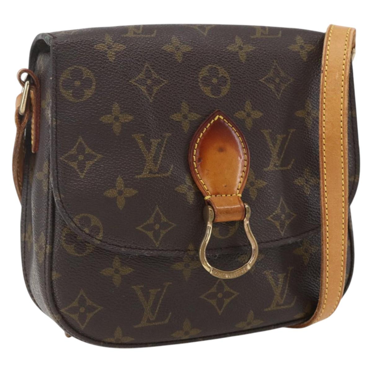 Louis Vuitton Monogram Saint Cloud MM Shoulder Bag M51243 LV