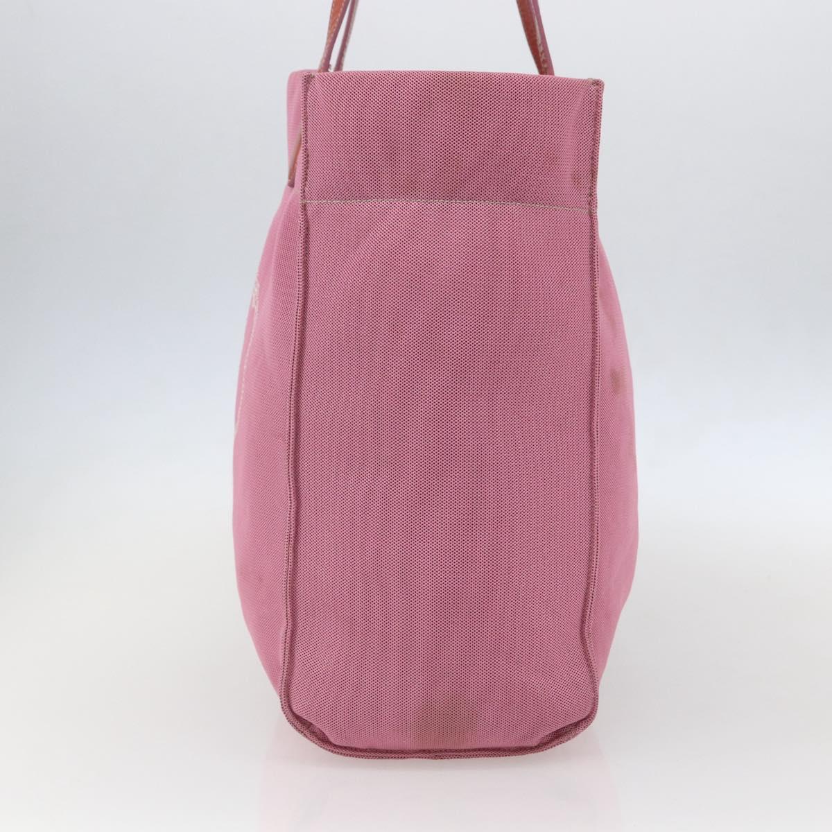 PRADA Tote Bag Canvas Pink