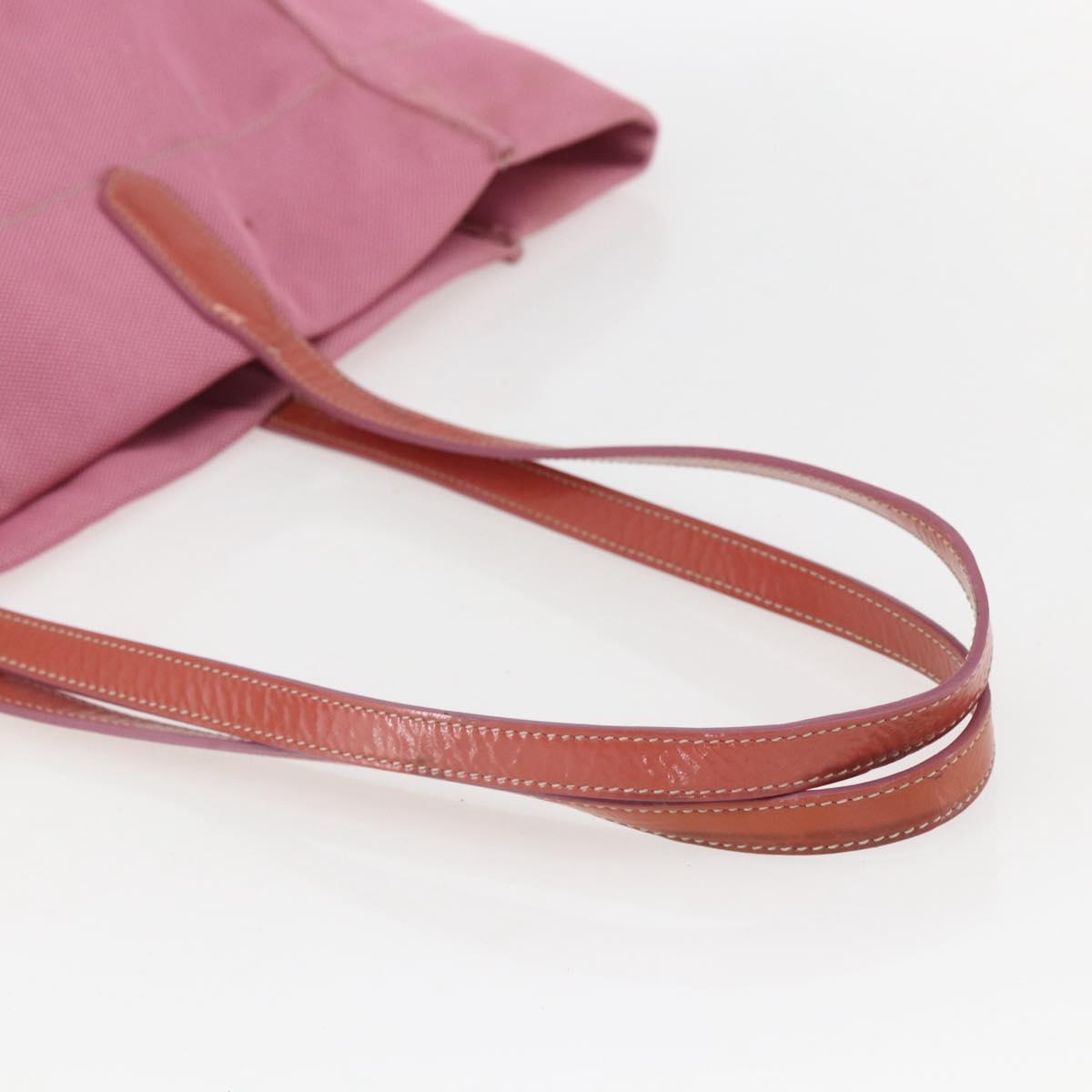 PRADA Tote Bag Canvas Pink