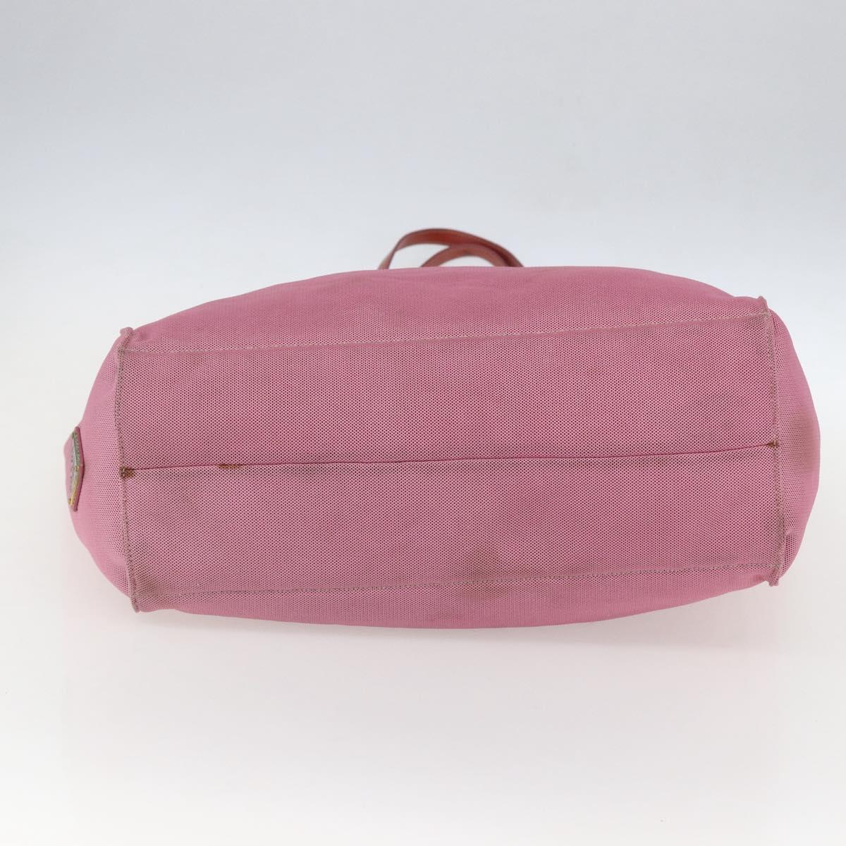 PRADA Tote Bag Canvas Pink