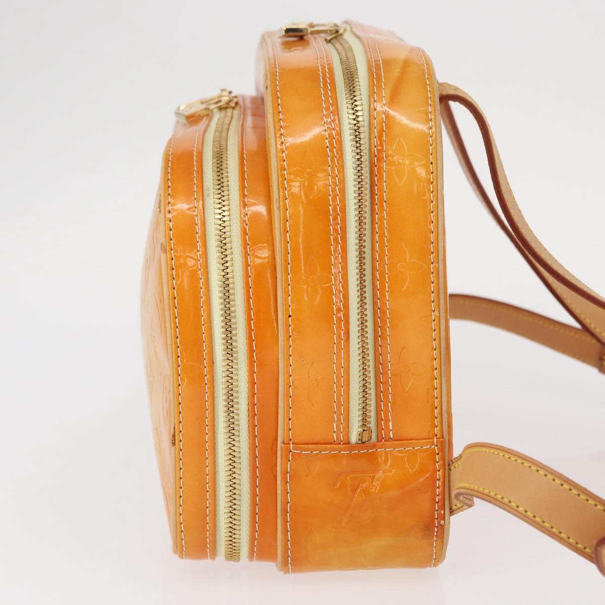 Louis Vuitton Monogram Vernis Marley Backpack Yellow M91040 LV