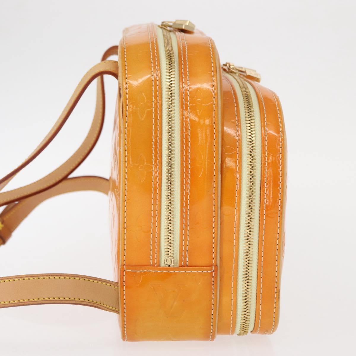Louis Vuitton Monogram Vernis Marley Backpack Yellow M91040 LV