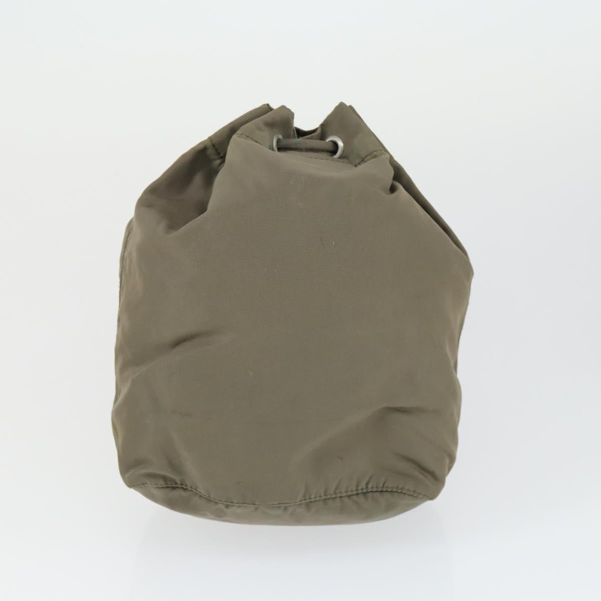 PRADA Bag Nylon 3 Set Black Khaki