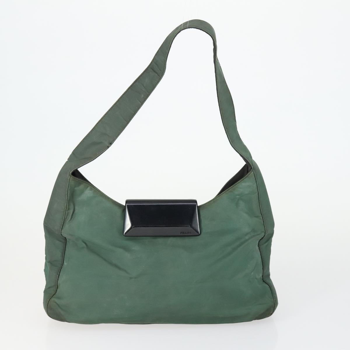 PRADA Bag Nylon 3 Set Black Khaki