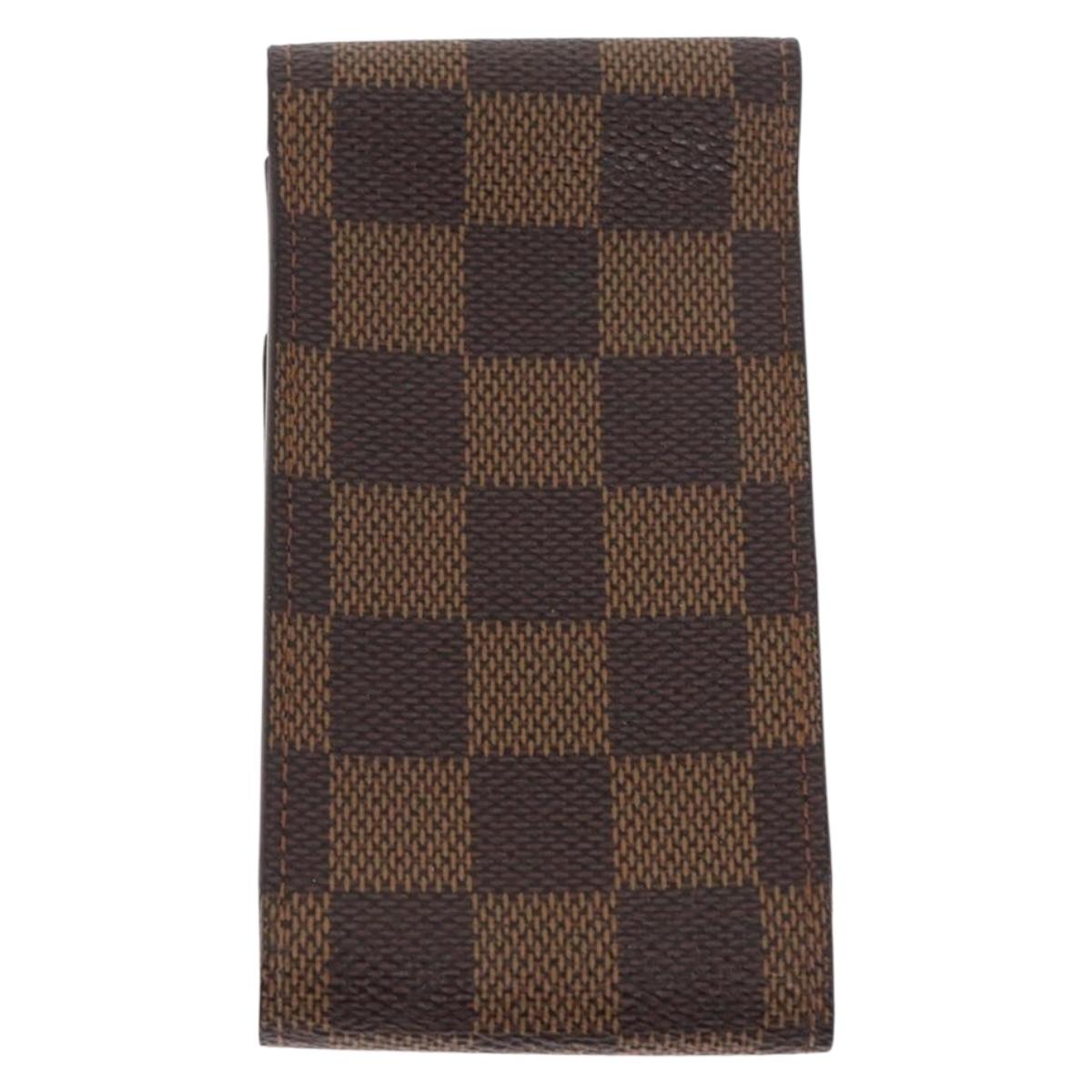 Louis Vuitton Monogram Damier Ebene Etui Cigarette Case 2 Set LV