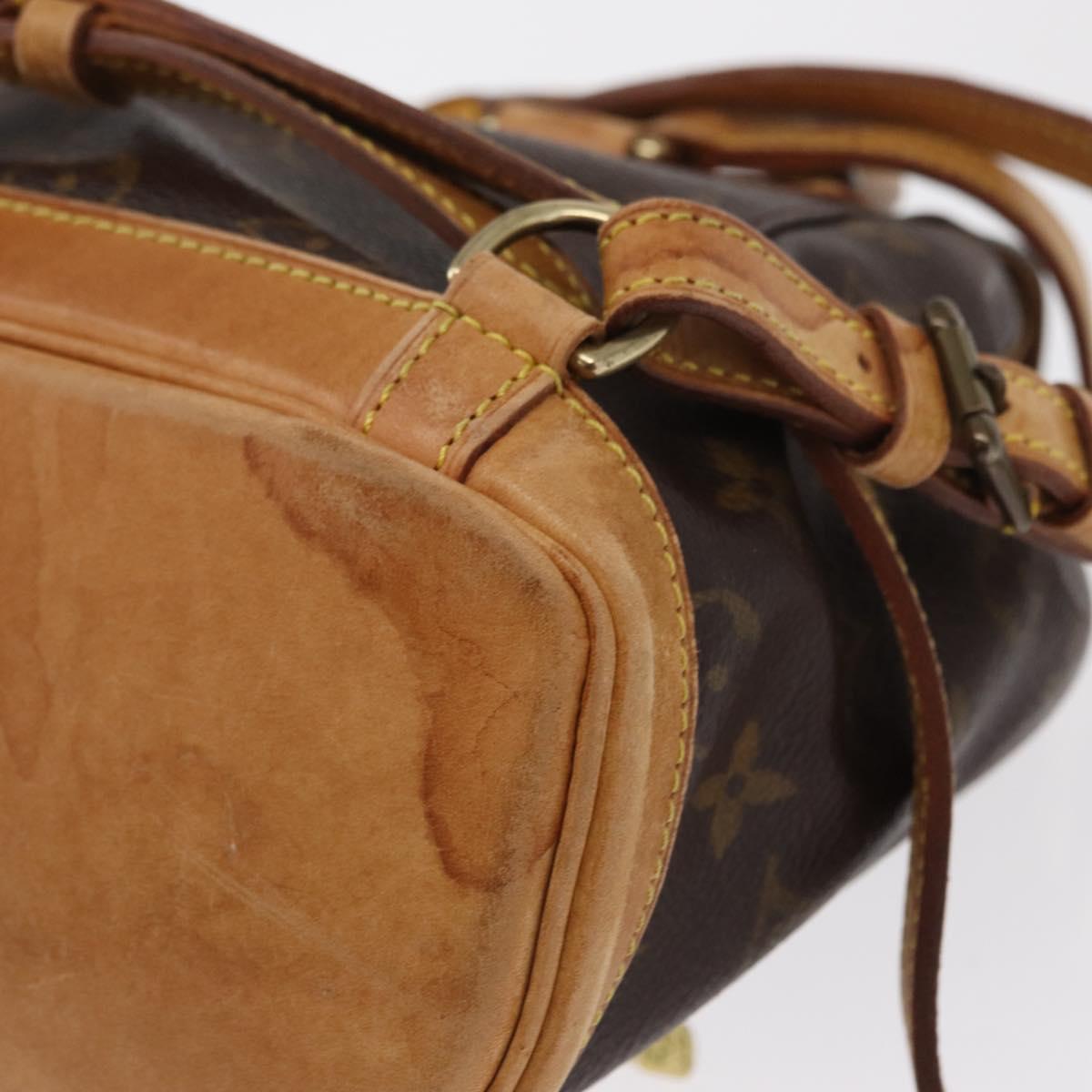 Louis Vuitton Monogram Montsouris PM Backpack M51137 LV