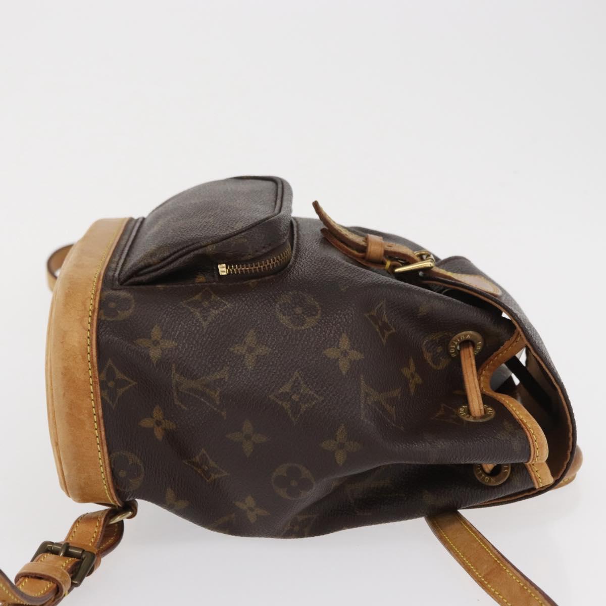 Louis Vuitton Monogram Montsouris PM Backpack M51137 LV