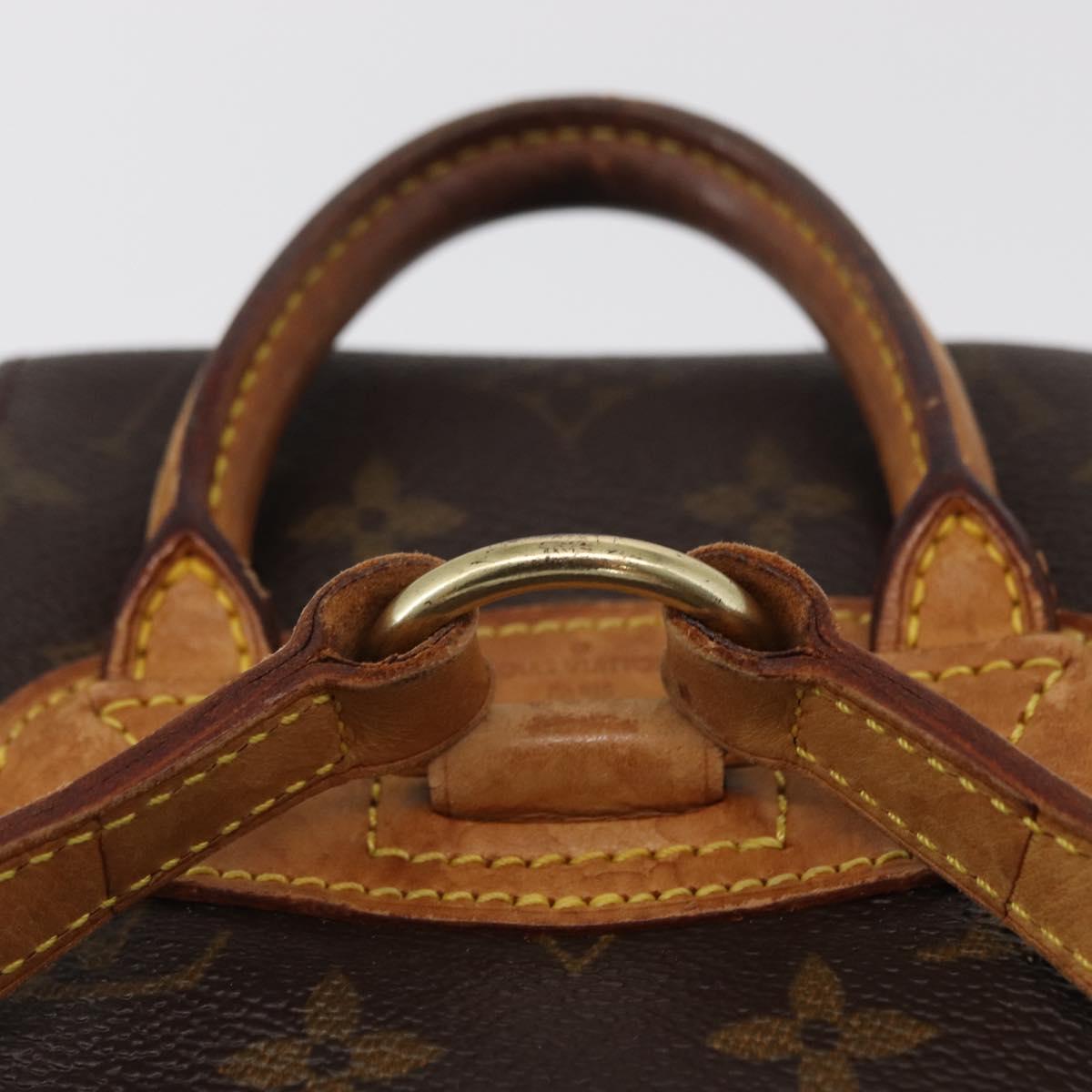 Louis Vuitton Monogram Montsouris PM Backpack M51137 LV