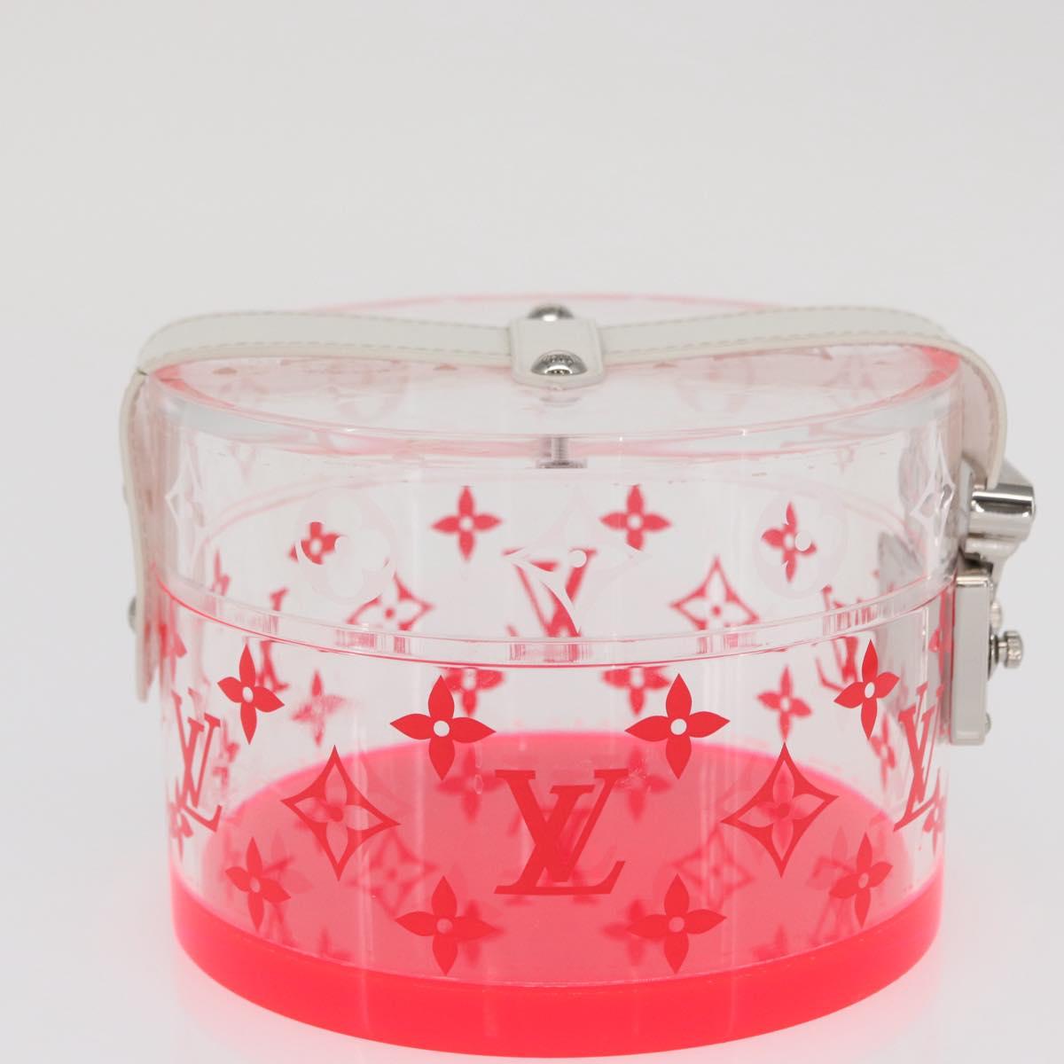 Louis Vuitton Boite Scott Accessory Case plastic Clear LV