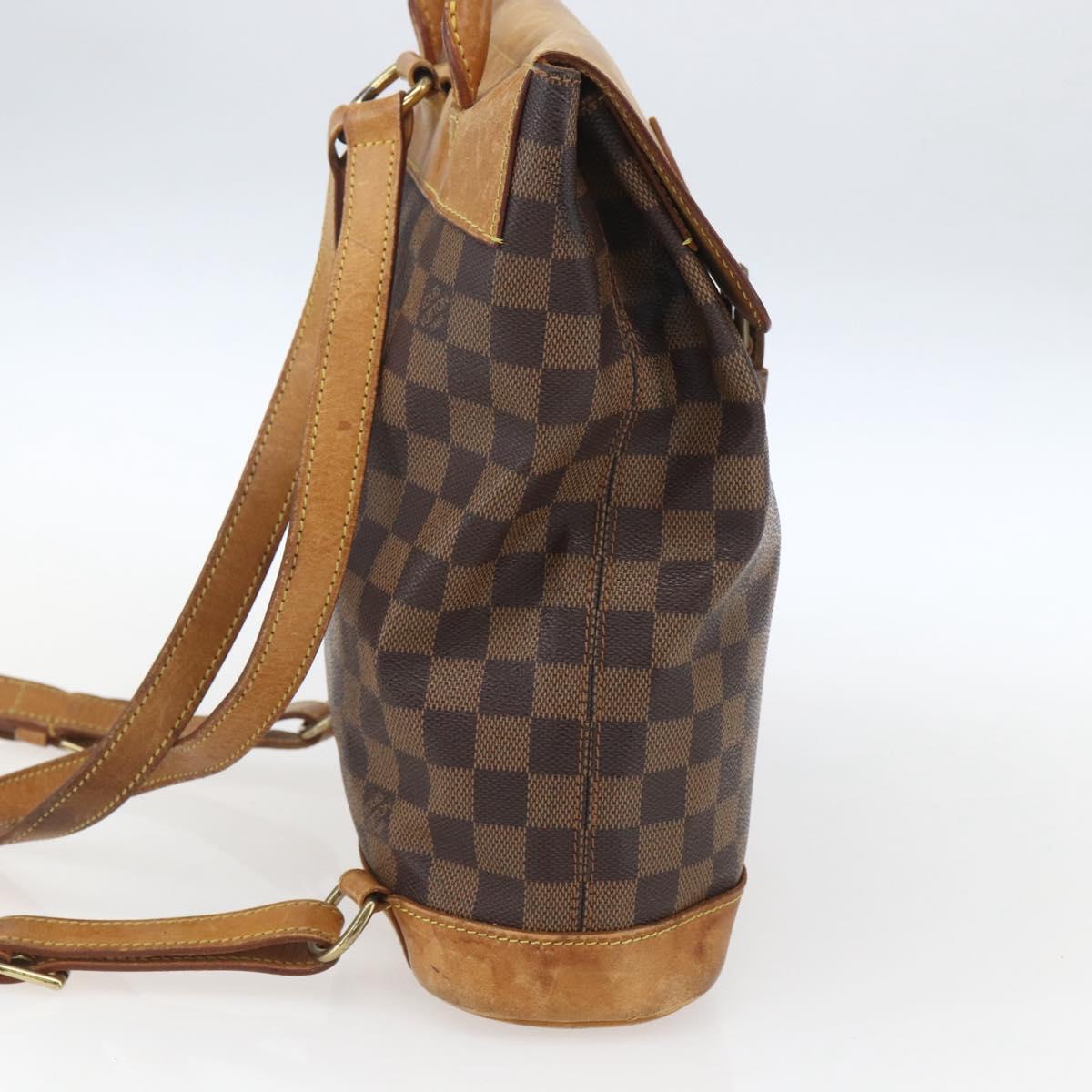 Louis Vuitton Damier Ebene Arlucan Backpack N99038 LV