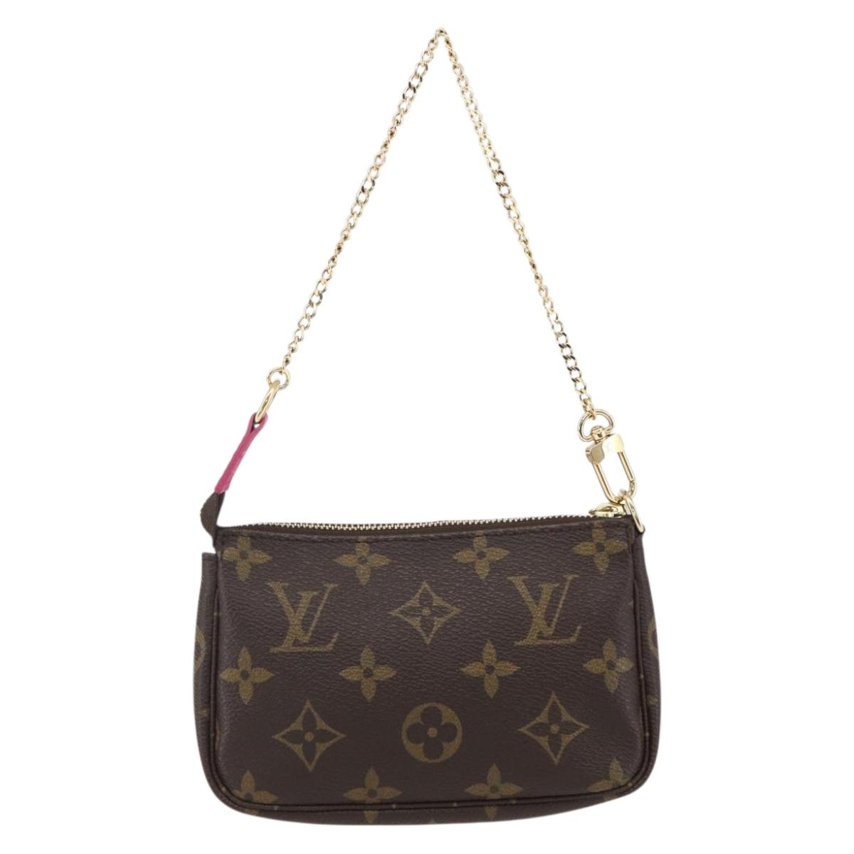 Louis Vuitton Monogram Ski Bear Mini Pochette Accessoires M67769