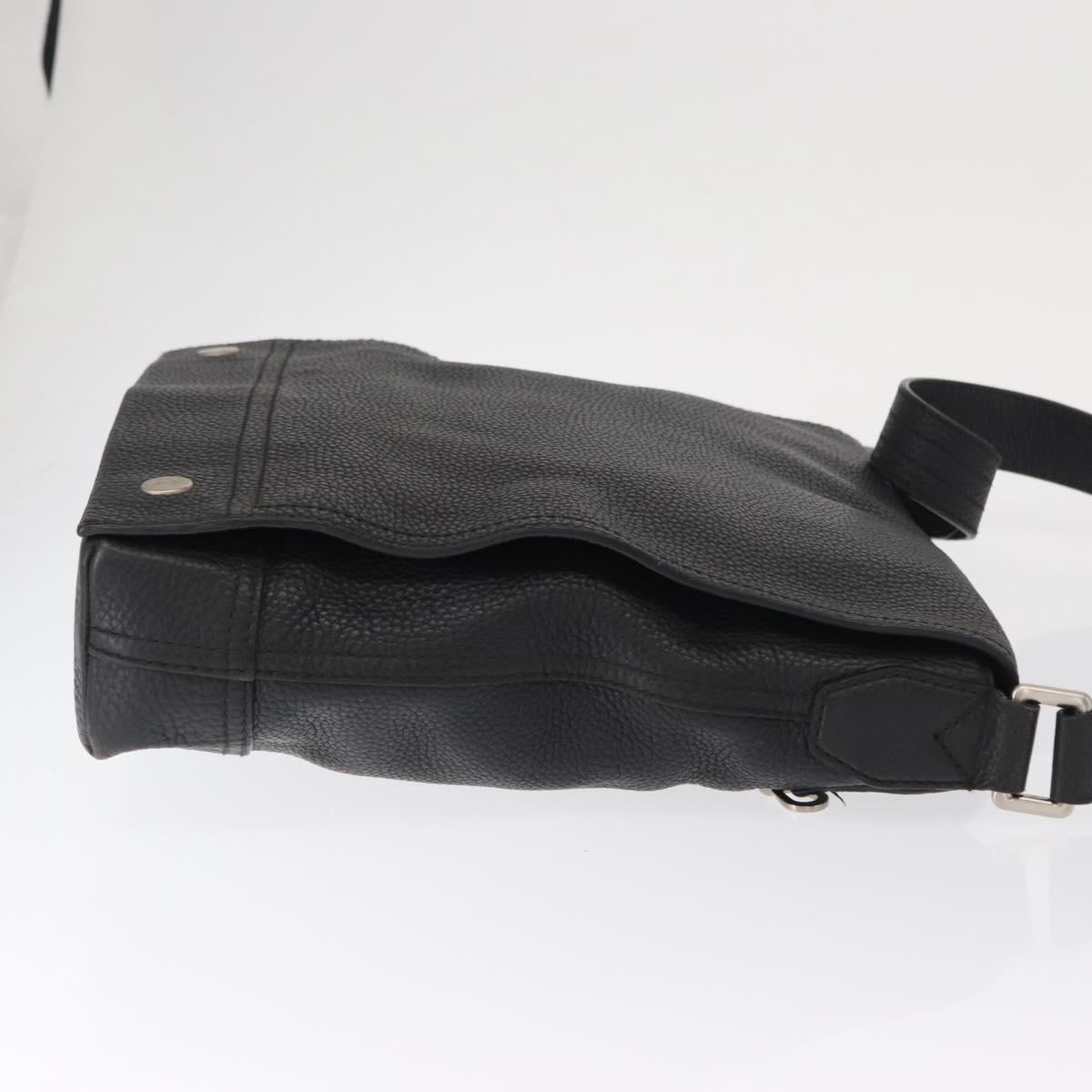 BALLY Shoulder Bag Leather Black
