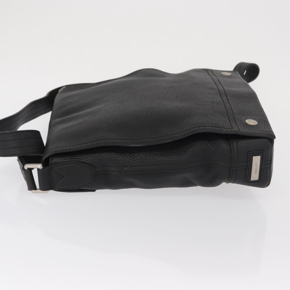 BALLY Shoulder Bag Leather Black