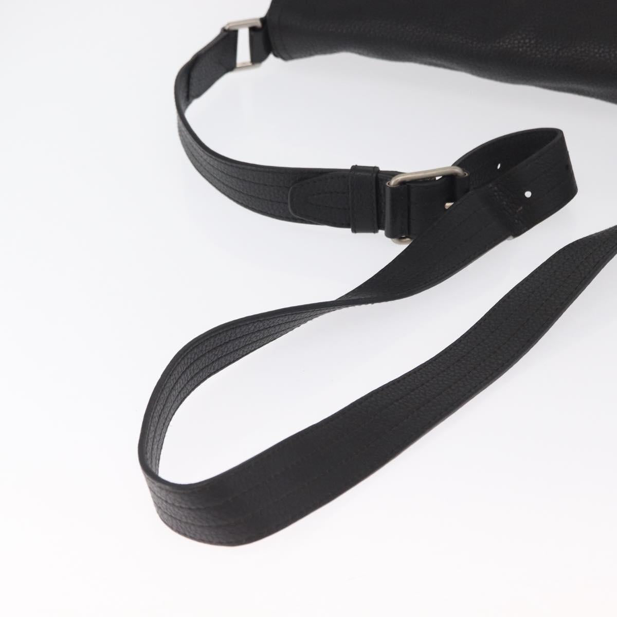 BALLY Shoulder Bag Leather Black
